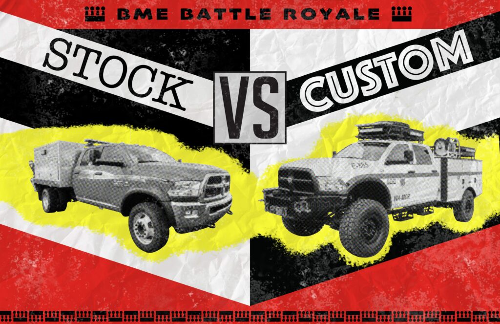 stock vs custom firetrucks