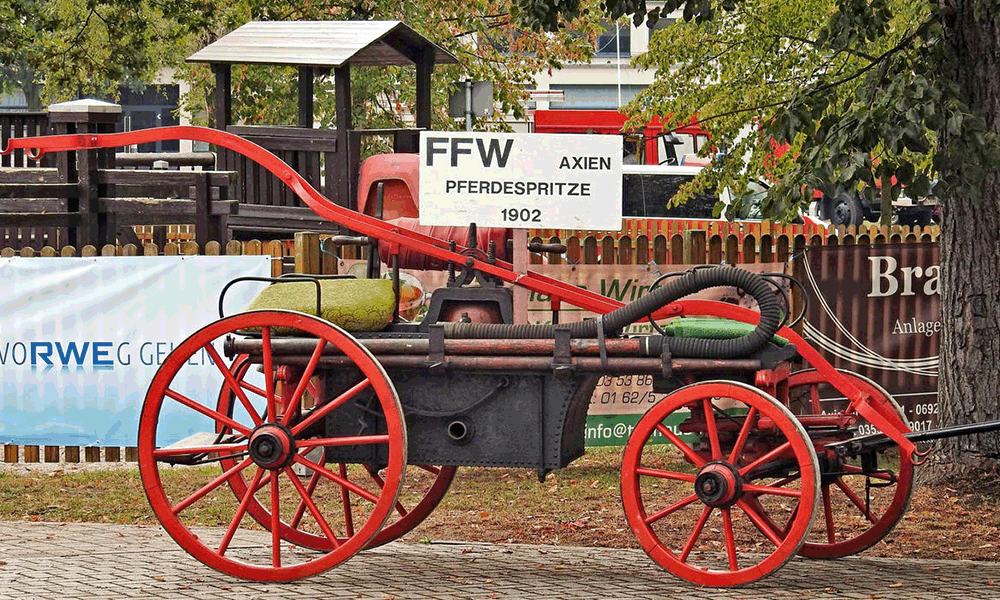Historic fire engine