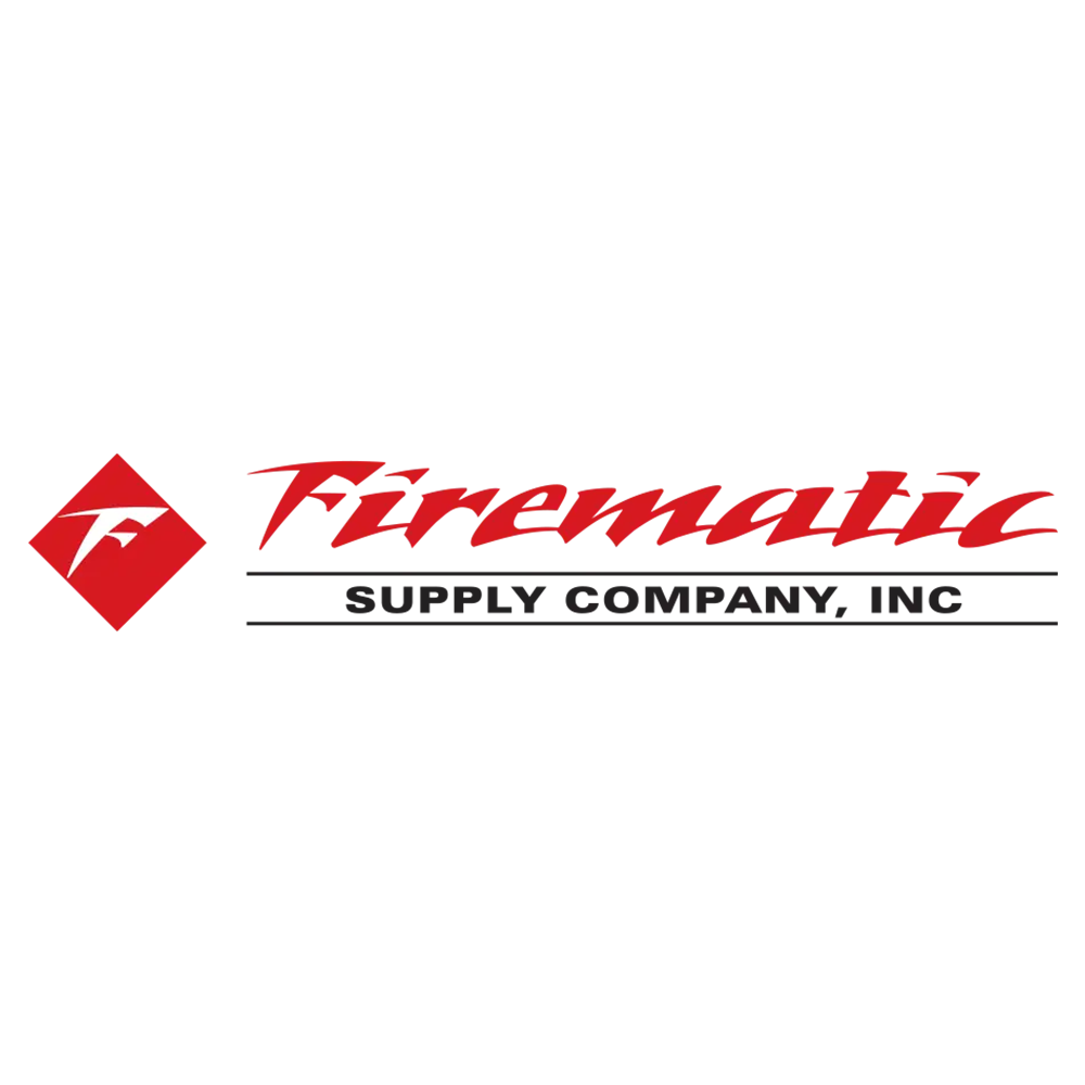 firematic logo white